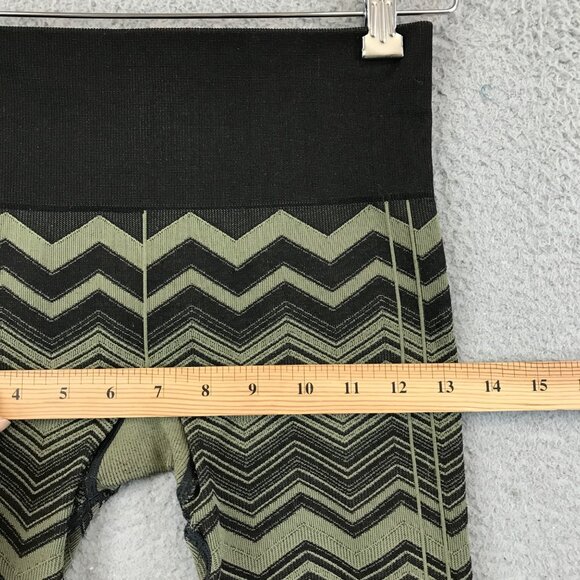 Lululemon Ebb To Street Pant Heathered Fatigue Green Chevron Legging Size waist - Picture 6 of 8